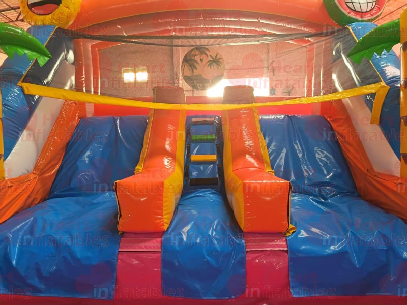 Inflatable Flamingo Water Slide with Pool5 Inflatable Flamingo Water Slide with Pool