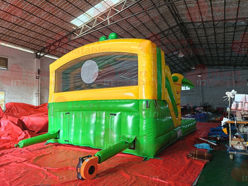 13ft Crocodile Dual Lane Water Slide4 13ft Crocodile Dual Lane Water Slide