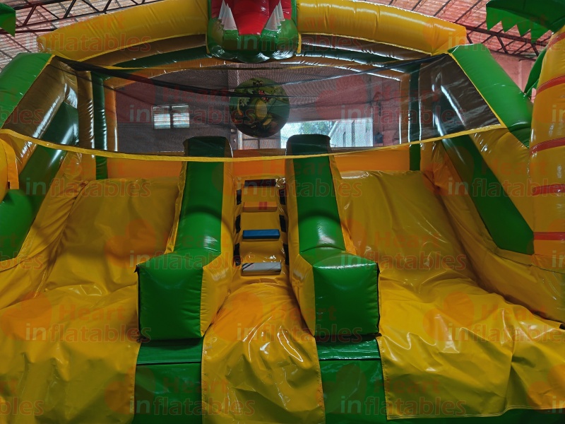 13ft Crocodile Dual Lane Water Slide5 13ft Crocodile Dual Lane Water Slide