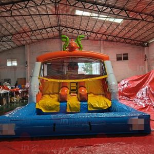 Inflatable Clownfish Water Slide with Pool