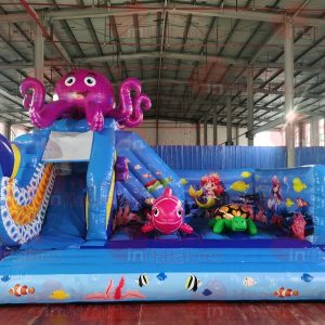 Inflatable Octopus Jumper Slide Combo