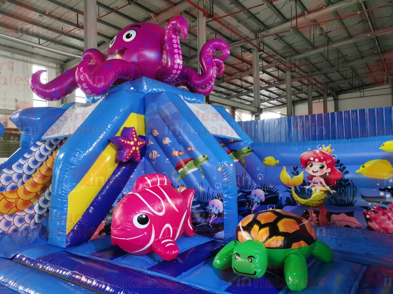 Inflatable Octopus Jumper Slide Combo5 Inflatable Octopus Jumper Slide Combo