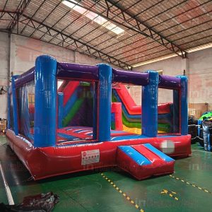 Inflatable Colorful Jumper Slide Combo