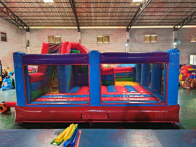 Inflatable Colorful Jumper Slide Combo3 Inflatable Colorful Jumper Slide Combo